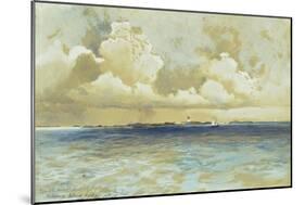 Bahama Island Light, 1883-Thomas Moran-Mounted Giclee Print