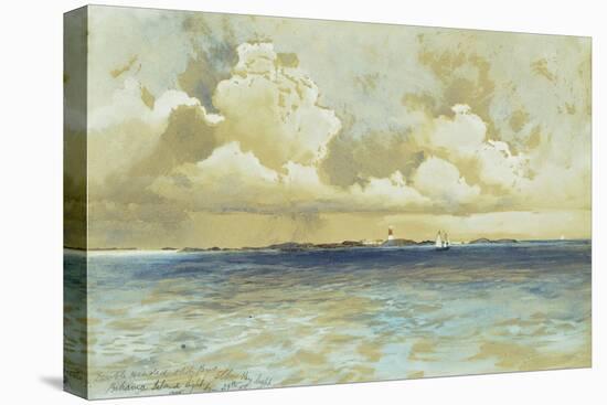 Bahama Island Light, 1883-Thomas Moran-Stretched Canvas