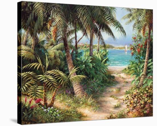 Bahama Sail-Art Fronckowiak-Stretched Canvas