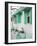 Bahamas, Eleuthera Island, Harbour Island, Dunmore Town, House Detail-Walter Bibikow-Framed Photographic Print