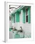 Bahamas, Eleuthera Island, Harbour Island, Dunmore Town, House Detail-Walter Bibikow-Framed Photographic Print