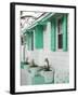 Bahamas, Eleuthera Island, Harbour Island, Dunmore Town, House Detail-Walter Bibikow-Framed Photographic Print