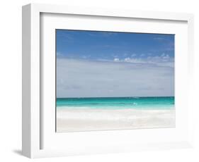 Bahamas, Eleuthera Island, Harbour Island, Pink Sands Beach-Walter Bibikow-Framed Photographic Print