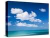 Bahamas, Eleuthera Island, Landscape by the Glass Window Bridge-Walter Bibikow-Stretched Canvas