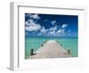 Bahamas, Eleuthera Island, Tarpum Bay, Town Pier-Walter Bibikow-Framed Photographic Print