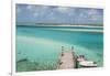 Bahamas, Exuma Island, Cays Land and Sea Park. Pier and Moored Boats-Don Paulson-Framed Photographic Print