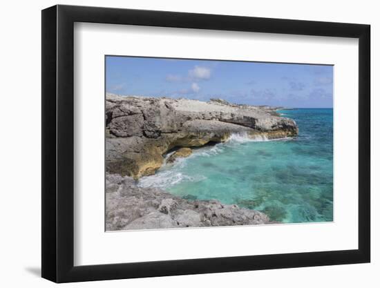 Bahamas, Exuma Island, Cays Land and Sea Park. Site of the Blow Hole-Don Paulson-Framed Photographic Print