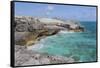 Bahamas, Exuma Island, Cays Land and Sea Park. Site of the Blow Hole-Don Paulson-Framed Stretched Canvas