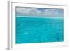 Bahamas, Exuma Island. Seascape of Aqua Ocean-Don Paulson-Framed Photographic Print