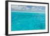 Bahamas, Exuma Island. Seascape of Aqua Ocean-Don Paulson-Framed Photographic Print