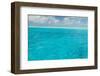 Bahamas, Exuma Island. Seascape of Aqua Ocean-Don Paulson-Framed Photographic Print