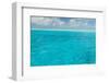 Bahamas, Exuma Island. Seascape of Aqua Ocean-Don Paulson-Framed Photographic Print