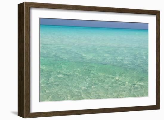 Bahamas, Exuma Island. Seascape of Shroud Cay-Don Paulson-Framed Photographic Print