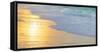 Bahamas, Little Exuma Island. Sunset on Beach-Jaynes Gallery-Framed Stretched Canvas