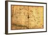 Bahamas - Panoramic Map-Lantern Press-Framed Art Print