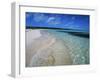 Bahamas. Pristine Beach-Kent Foster-Framed Premium Photographic Print