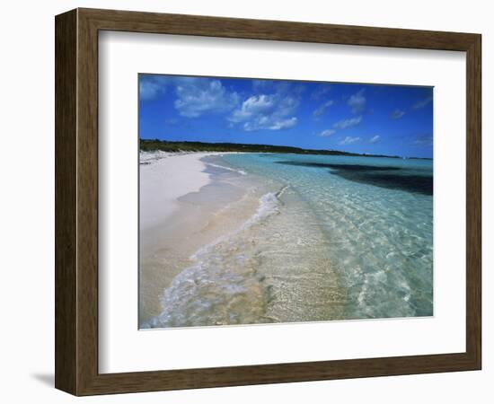 Bahamas. Pristine Beach-Kent Foster-Framed Photographic Print