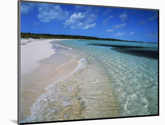 Bahamas. Pristine Beach-Kent Foster-Mounted Photographic Print