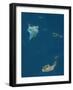 Bahamas Southern Islands, Satellite Image-null-Framed Photographic Print