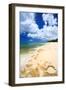 Bahamas White Sand Beach And Coral Reef-Erik Kruthoff-Framed Photographic Print