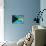 Bahamian Flag-bioraven-Art Print displayed on a wall