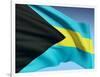 Bahamian Flag-bioraven-Framed Art Print