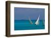 Bahamian Racing Sloop at the Annual National Family Island Regatta, Georgetown, Great Exuma-null-Framed Photographic Print