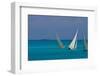 Bahamian Racing Sloop at the Annual National Family Island Regatta, Georgetown, Great Exuma-null-Framed Photographic Print