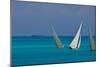 Bahamian Racing Sloop at the Annual National Family Island Regatta, Georgetown, Great Exuma-null-Mounted Photographic Print