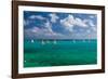 Bahamian Racing Sloop at the Annual National Family Island Regatta, Georgetown, Great Exuma-null-Framed Photographic Print