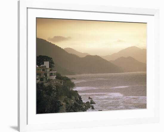 Bahia de Banderas, Mismaloya, Puerto Vallarta, Mexico-Walter Bibikow-Framed Photographic Print