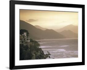 Bahia de Banderas, Mismaloya, Puerto Vallarta, Mexico-Walter Bibikow-Framed Photographic Print