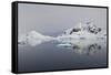 Bahia Paraiso (Paradise Bay), Antarctic Peninsula, Antarctica, Polar Regions-Gabrielle and Michel Therin-Weise-Framed Stretched Canvas