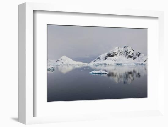Bahia Paraiso (Paradise Bay), Antarctic Peninsula, Antarctica, Polar Regions-Gabrielle and Michel Therin-Weise-Framed Photographic Print