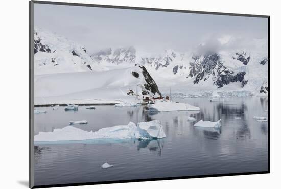 Bahia Paraiso (Paradise Bay), Antarctic Peninsula, Antarctica, Polar Regions-Gabrielle and Michel Therin-Weise-Mounted Photographic Print