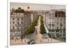 Bahnhofstrasse, Zurich. Postcard Sent in 1913-Swiss photographer-Framed Giclee Print