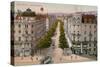 Bahnhofstrasse, Zurich. Postcard Sent in 1913-Swiss photographer-Stretched Canvas