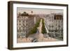 Bahnhofstrasse, Zurich. Postcard Sent in 1913-Swiss photographer-Framed Giclee Print