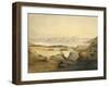 Bahr Assal Salt Lake, C.1841-Rupert Kirk-Framed Giclee Print