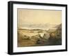 Bahr Assal Salt Lake, C.1841-Rupert Kirk-Framed Giclee Print