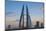 Bahrain, Manama, Bahrain Bay, Bahrain World Trade Center and City Skyline-Jane Sweeney-Mounted Photographic Print