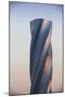 Bahrain, Manama, Bahrain Bay, United Tower also Called the Twisting Tower-Jane Sweeney-Mounted Photographic Print