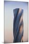 Bahrain, Manama, Bahrain Bay, United Tower also Called the Twisting Tower-Jane Sweeney-Mounted Photographic Print