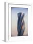 Bahrain, Manama, Bahrain Bay, United Tower also Called the Twisting Tower-Jane Sweeney-Framed Photographic Print