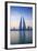 Bahrain, Manama, Bahrain Bay, View of Bahrain World Trade Center-Jane Sweeney-Framed Photographic Print