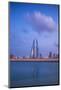 Bahrain, Manama, Bahrain Bay, View of Bahrain World Trade Center-Jane Sweeney-Mounted Photographic Print