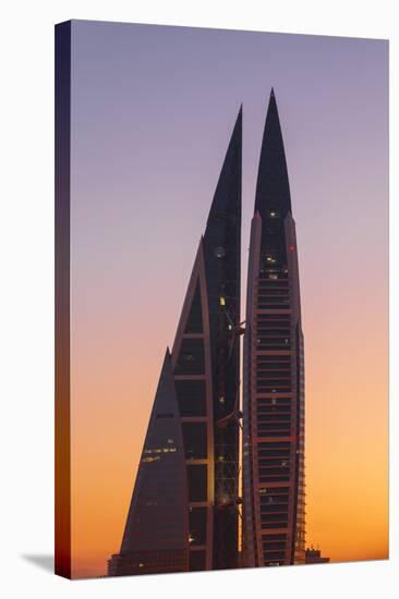 Bahrain, Manama, Bahrain World Trade Center-Jane Sweeney-Stretched Canvas