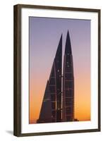 Bahrain, Manama, Bahrain World Trade Center-Jane Sweeney-Framed Photographic Print