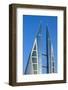 Bahrain, Manama, Bahrain World Trade Center-Jane Sweeney-Framed Photographic Print