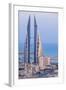 Bahrain, Manama, View of Bahrain World Trade Center-Jane Sweeney-Framed Photographic Print